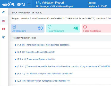 SPL Validations